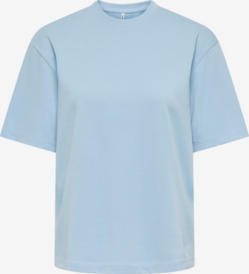 ONLY T-Shirt 'ONLSUPERIOR' in Blau: Vorderseite