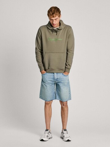 Pepe Jeans Sweatshirt 'NEW JOE' in Grün
