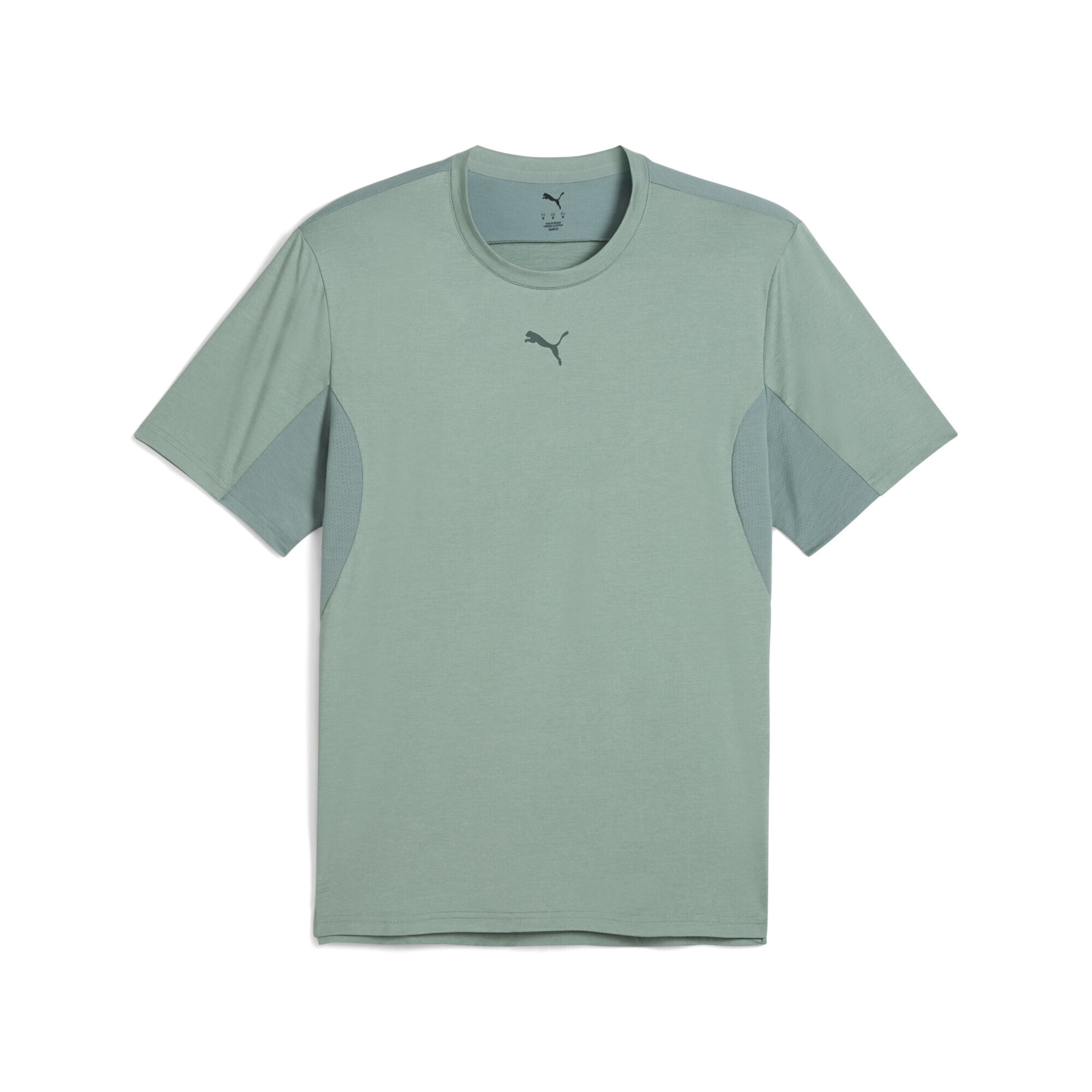 PUMA Performance Shirt 'Cloudspun' in Green: front