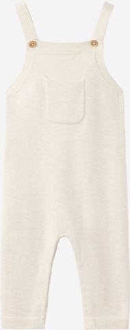 MANGO KIDS Regular Haalari 'DUNGAREES BREST3' värissä beige: etupuoli