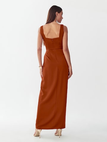 Willa Kleid 'Akron' in Braun