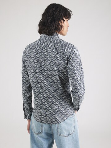 Coupe slim Chemise s.Oliver en gris