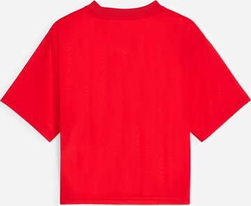 PUMA Тениска 'DARE TO' в червено