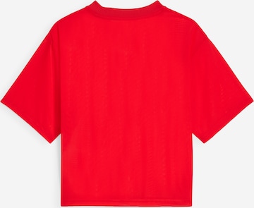 Tricou 'DARE TO' de la PUMA pe roșu