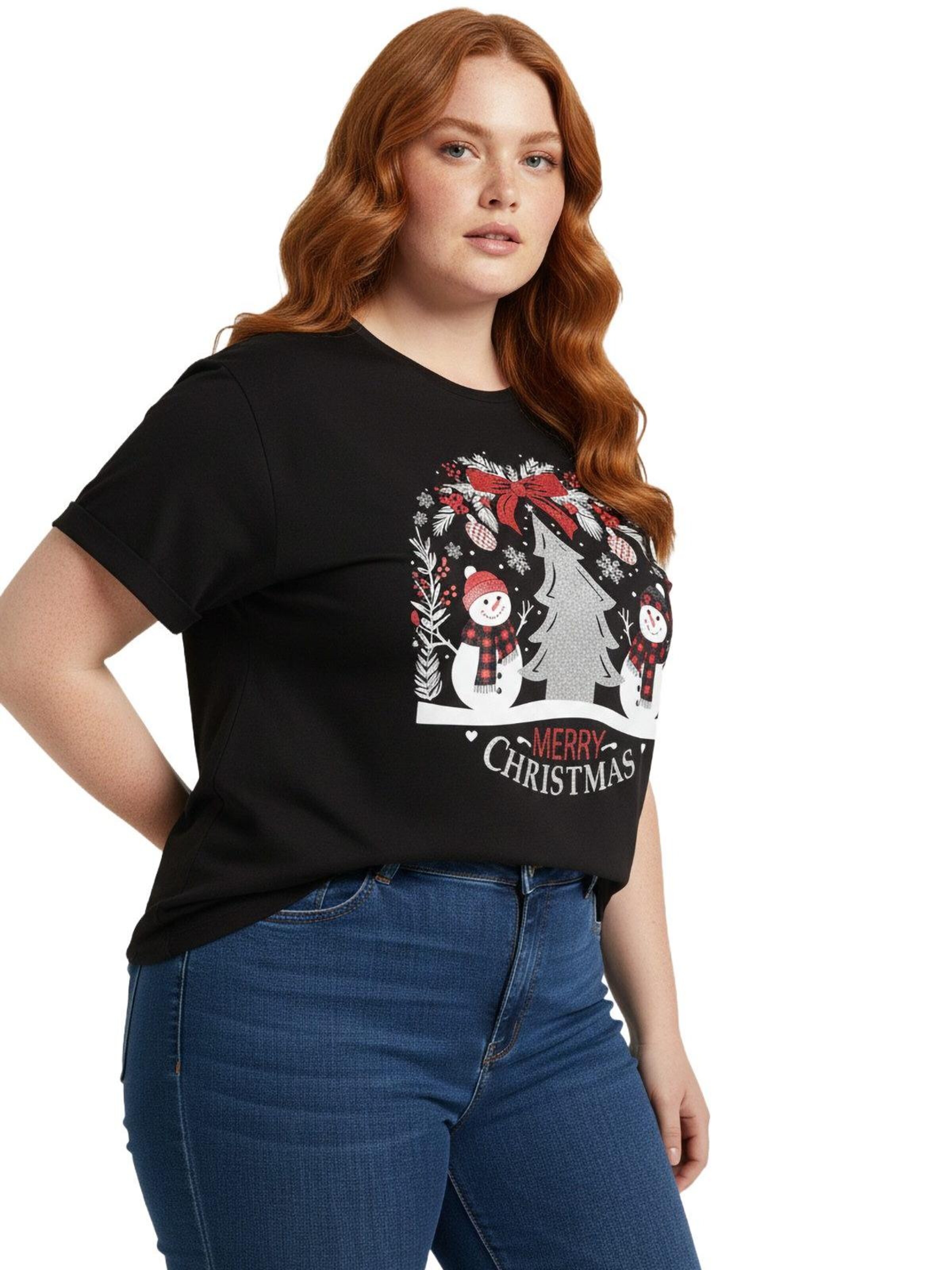 Shape Of You Shirt‌‌‌‌‌‌‌‌‌‌ in Schwarz