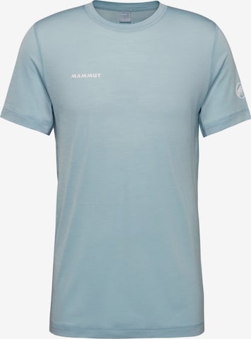MAMMUT Performance Shirt in Blue: front