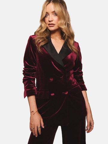 Blazer love & roses en rouge : devant