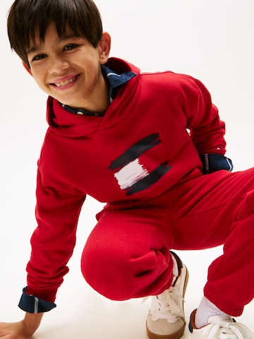 TOMMY HILFIGER Sweatshirt in Rood