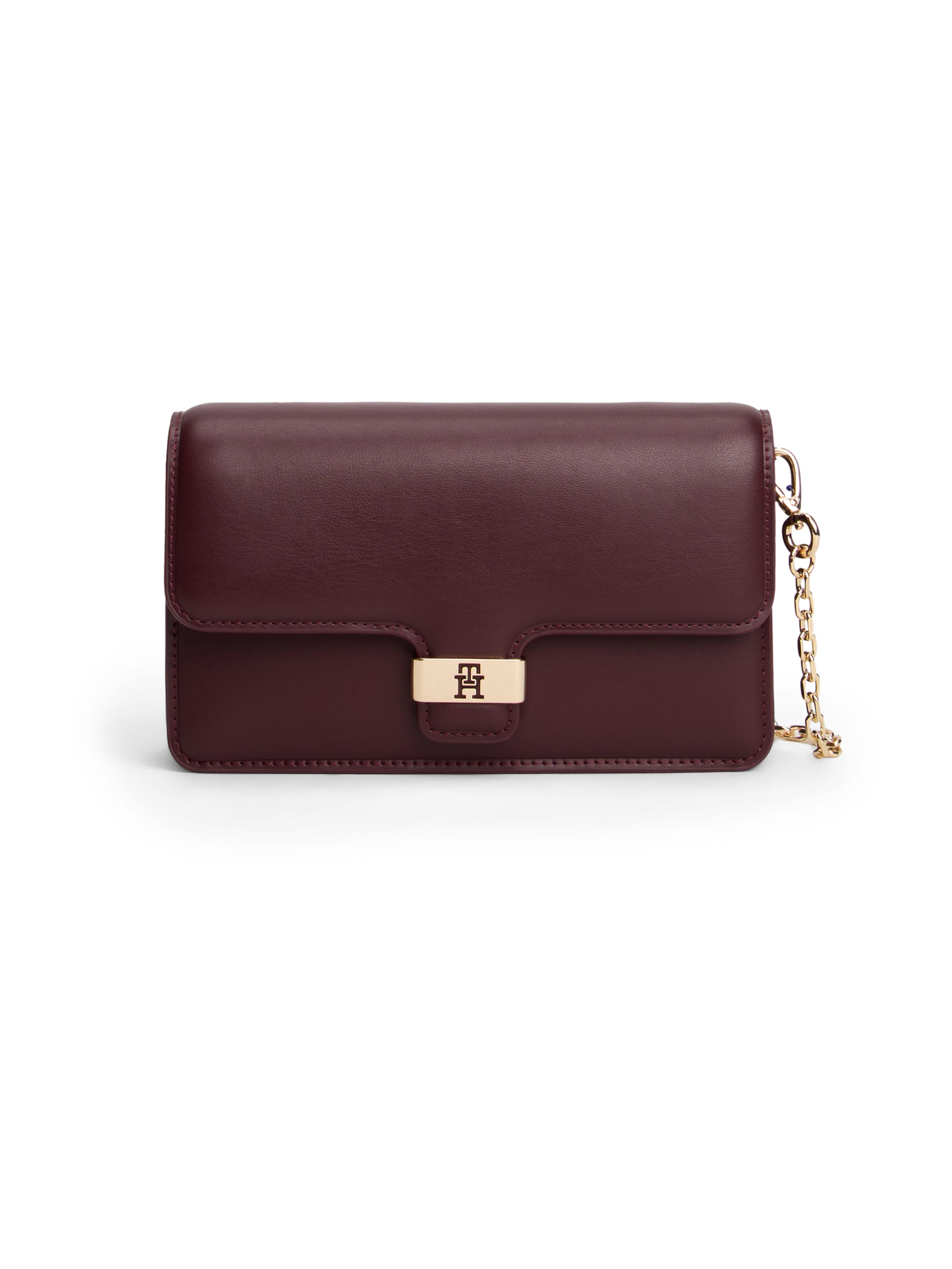 TOMMY HILFIGER Skuldertaske 'HERITAGE' i rød: forside