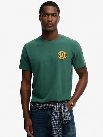 Superdry Shirt‌‌‌ in Grün: Vorderseite
