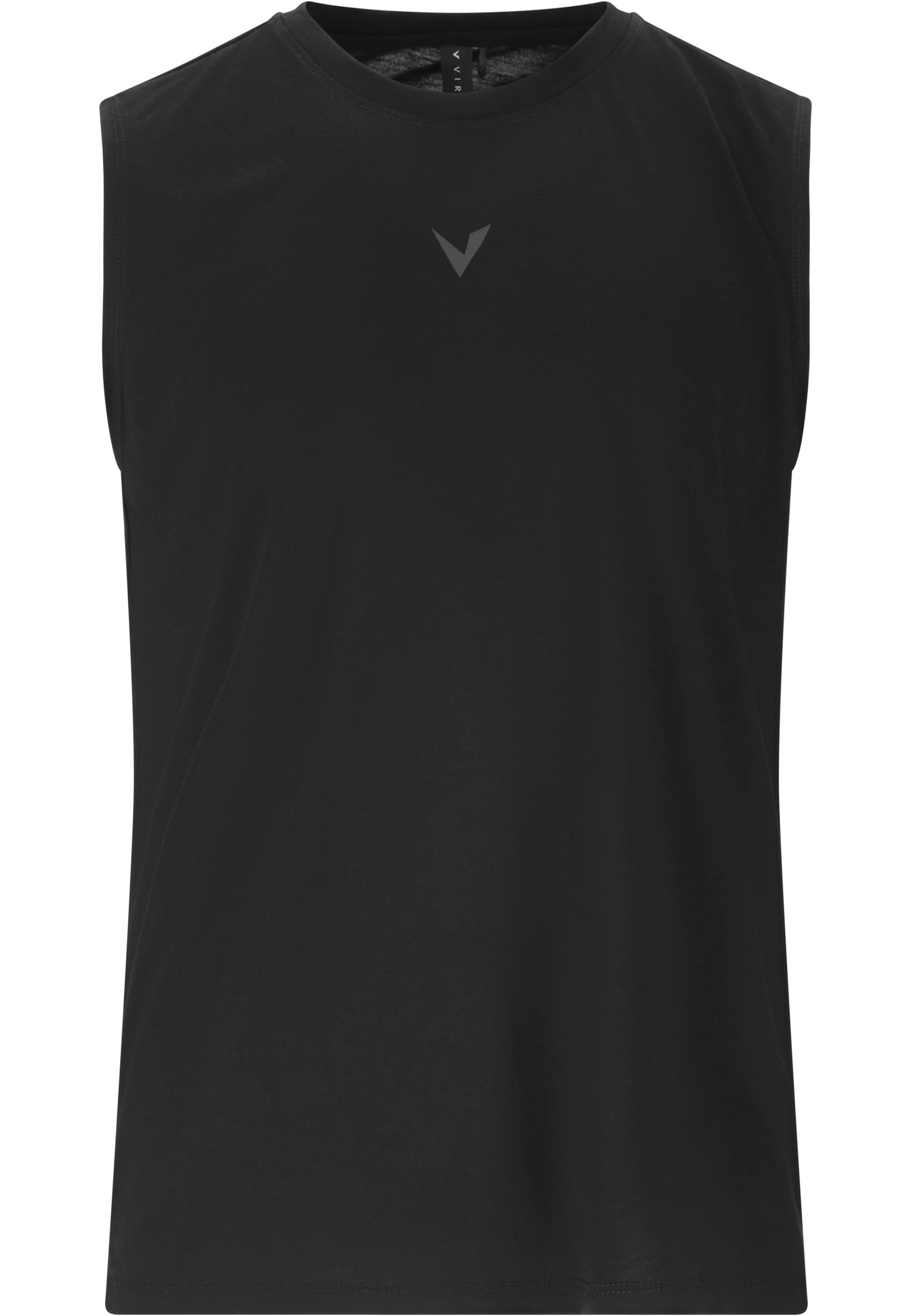Virtus Shirt 'Shise' in Black: front