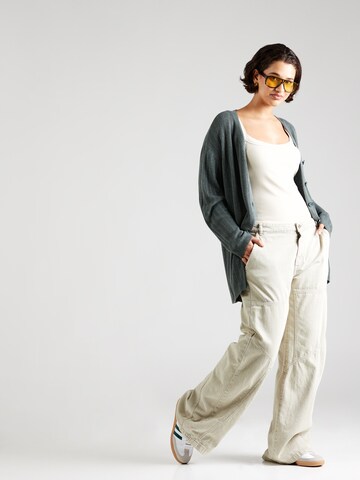 Vero Moda Curve Вязаная кофта 'VMCNew Lexsun' в Зеленый