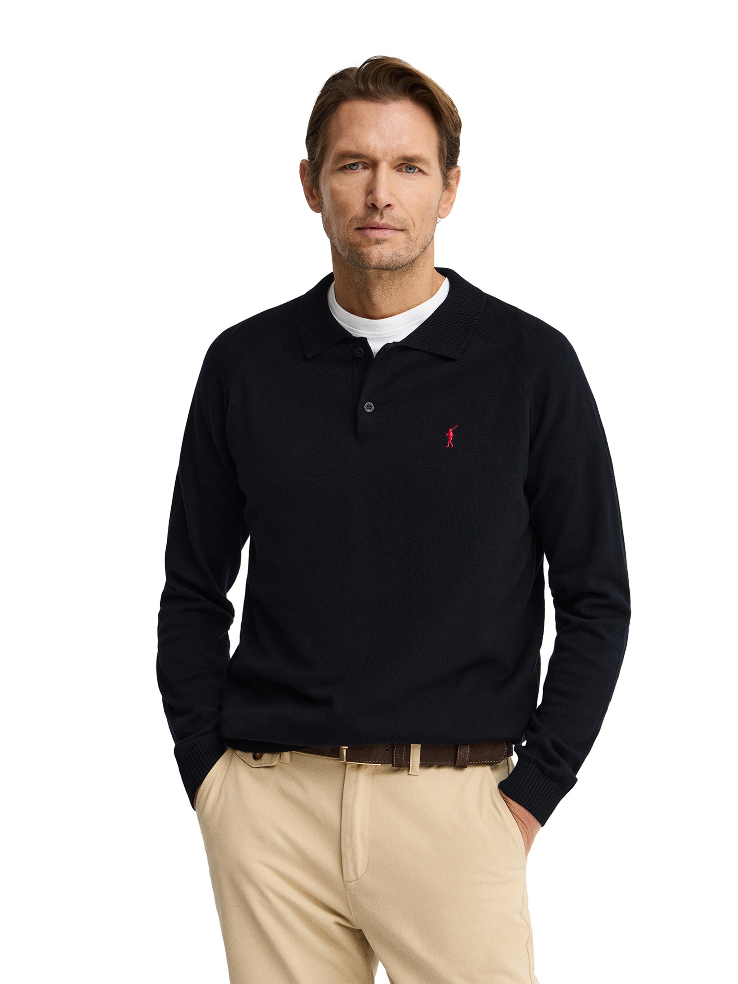 Polo Club Pullover 'RIGBY GO' in Blau: Vorderseite