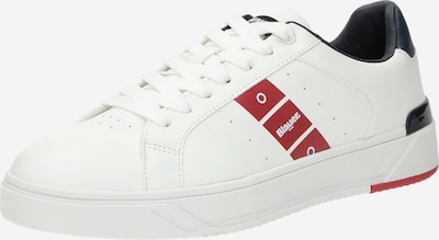 Sneaker bassa 'ANSON' Blauer.USA di colore blu scuro / rosso scuro / bianco, Visualizzazione prodotti