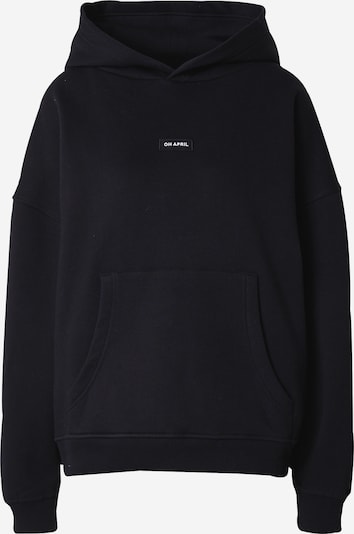 Megztinis be užsegimo iš OH APRIL, spalva – juoda / balta, Prekių apžvalga