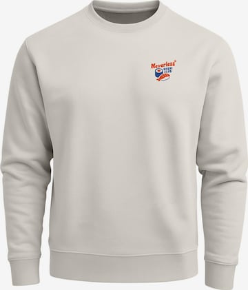 Neverless Sweatshirt 'Sushi Lovers' in Beige: Vorderseite