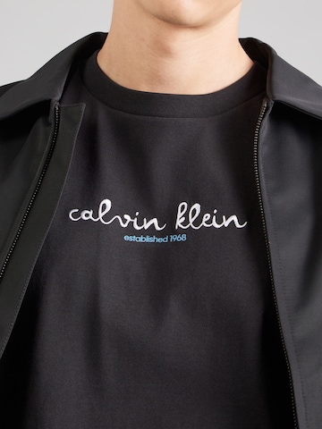 Calvin Klein Jeans Koszulka w kolorze czarny