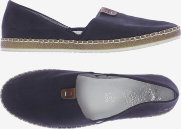Rieker Flats & Loafers in 41 in Blue: front