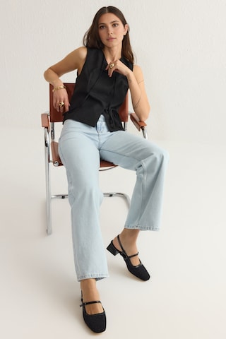Trendyol - Zapatos destalonado en negro