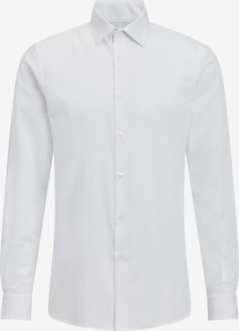 Regular fit Camicia business di WE Fashion in bianco: frontale