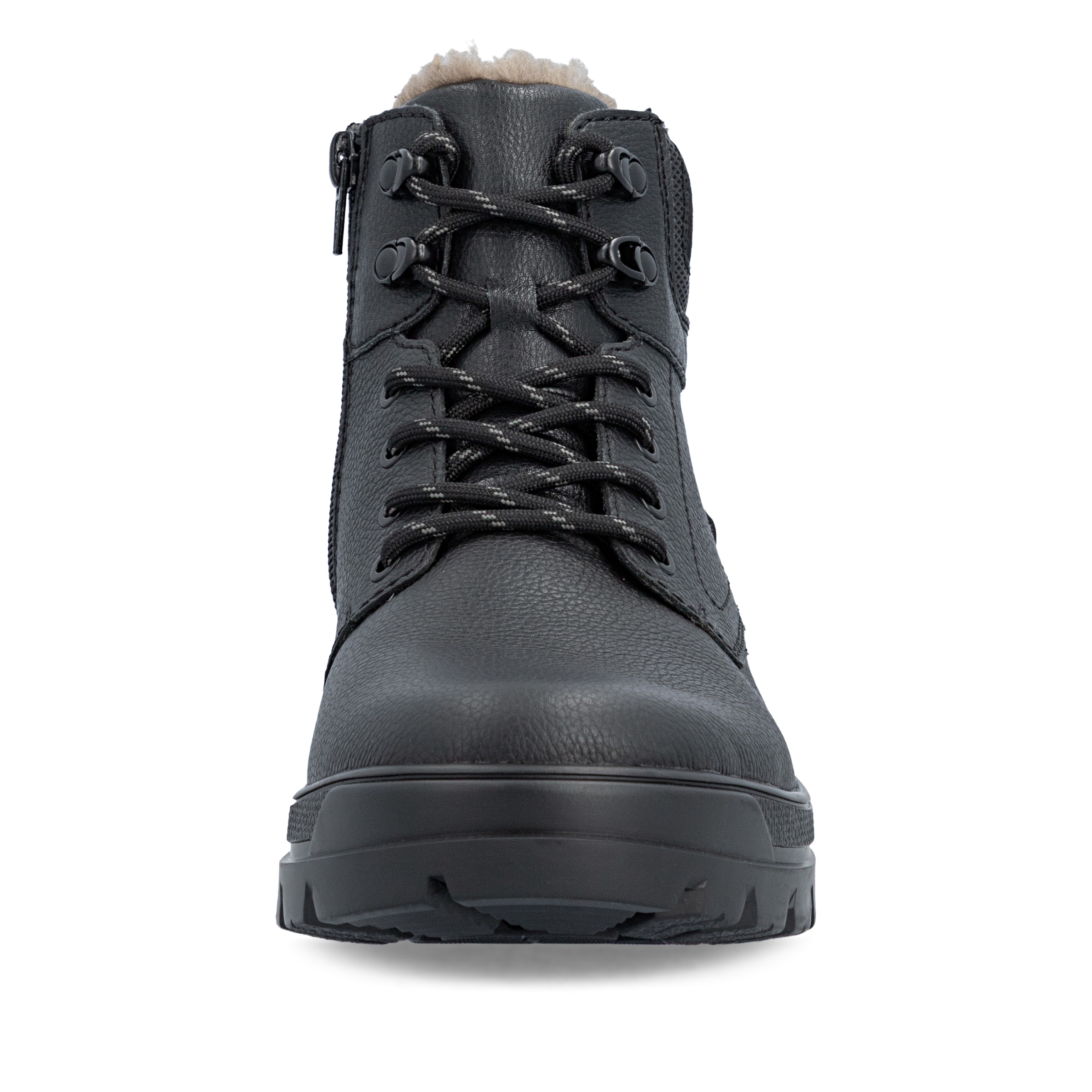 Rieker Schnürboots in Schwarz