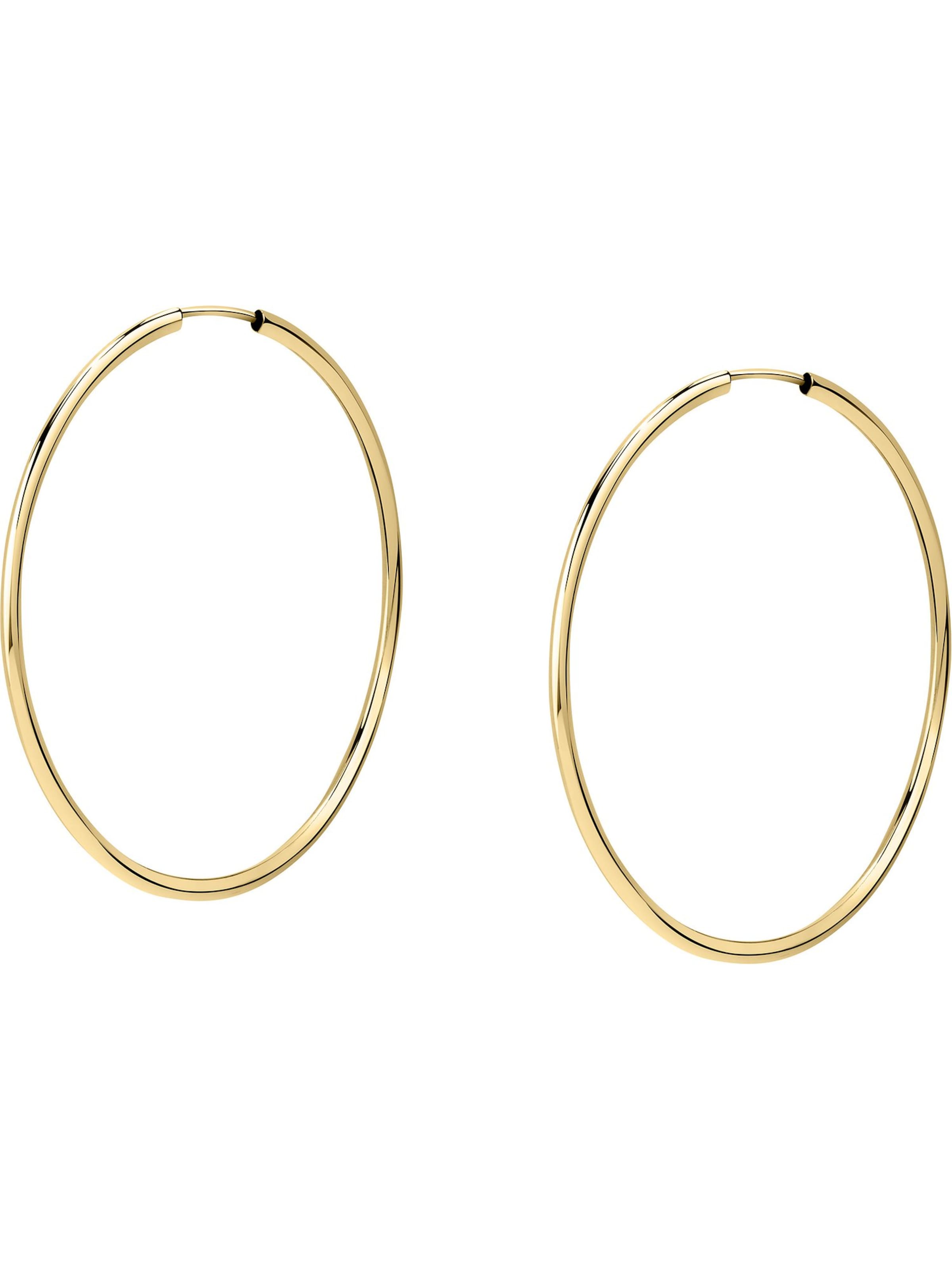 CHRIST Earrings in Yellow: front