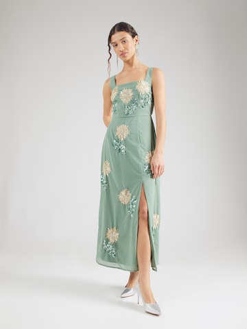 Maya Deluxe Zomerjurk in Groen: voorkant