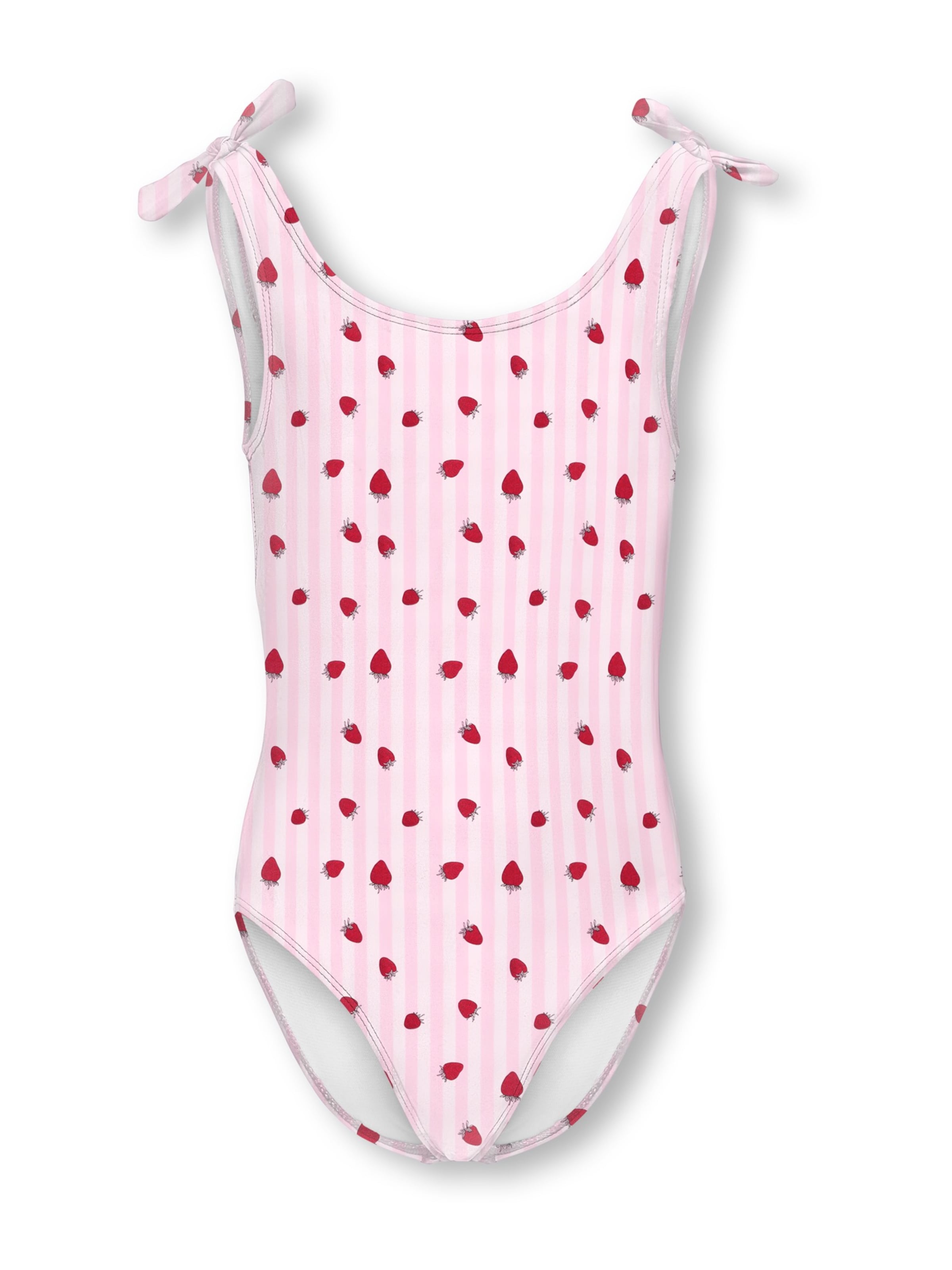 ONLY GIRLS Jednodielne plavky 'KOGBEACH' - ružová / karmínovo červená / biela, Produkt