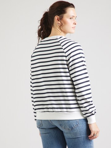 ONLY Carmakoma - Sudadera 'CARJUDY' en blanco