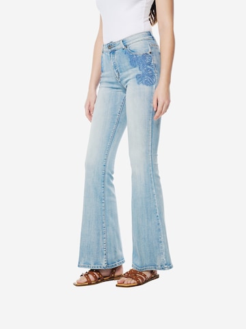 évasé Jean KOROSHI en bleu