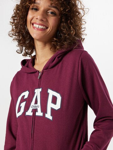 GAP Sweatjacke in Lila