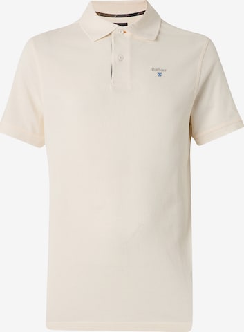T-Shirt Barbour en blanc : devant