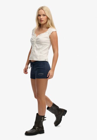 Regular Pantalon de sport Superdry & Co en bleu