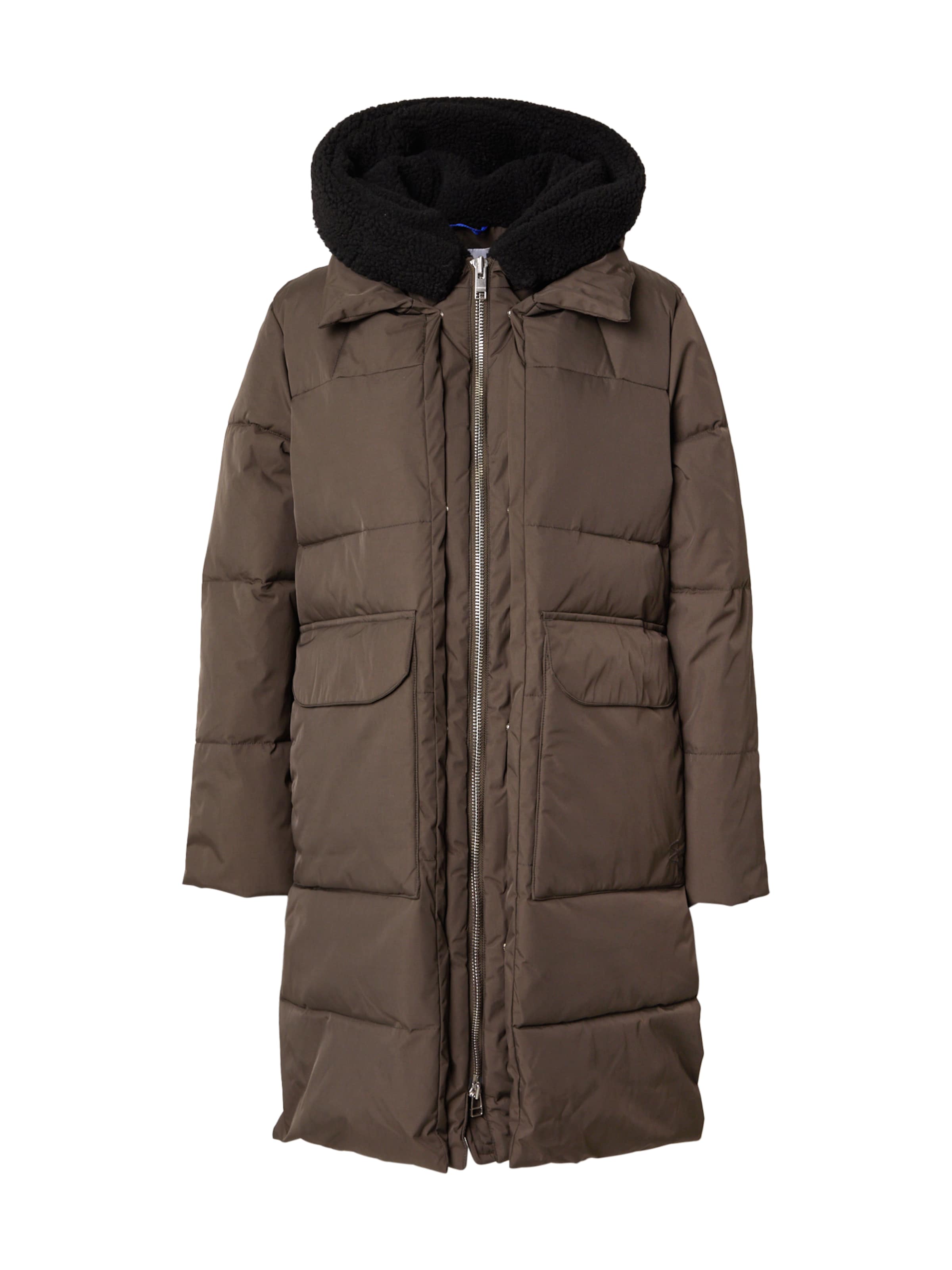 Embassy of Bricks and Logs Χειμερινό παλτό 'Vermont' σε πράσινο: μπροστά