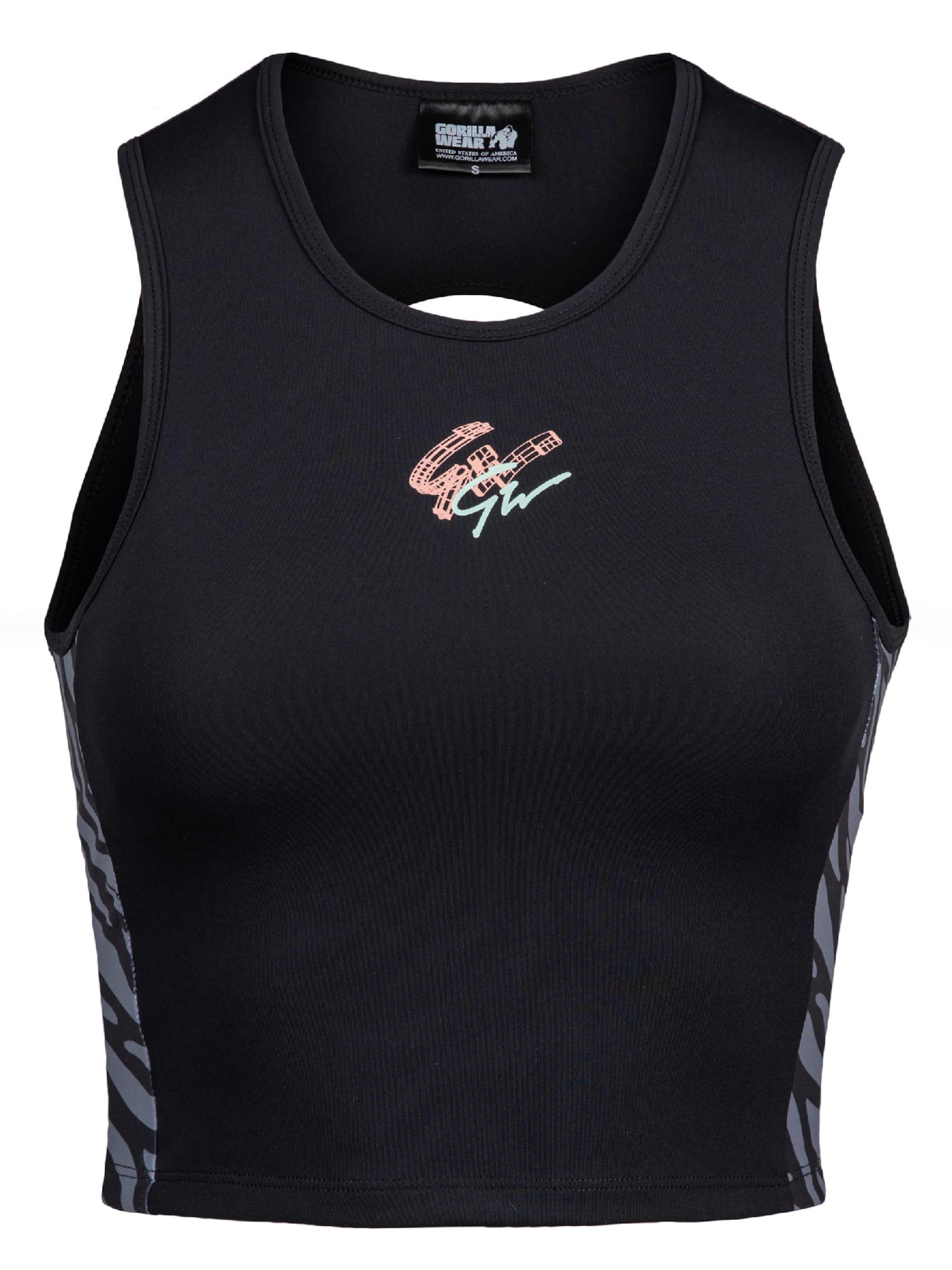 Gorilla Wear Top 'Zion' in Green: front