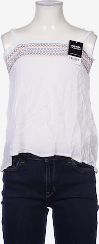 PIECES Top XS in Weiß: Vorderseite