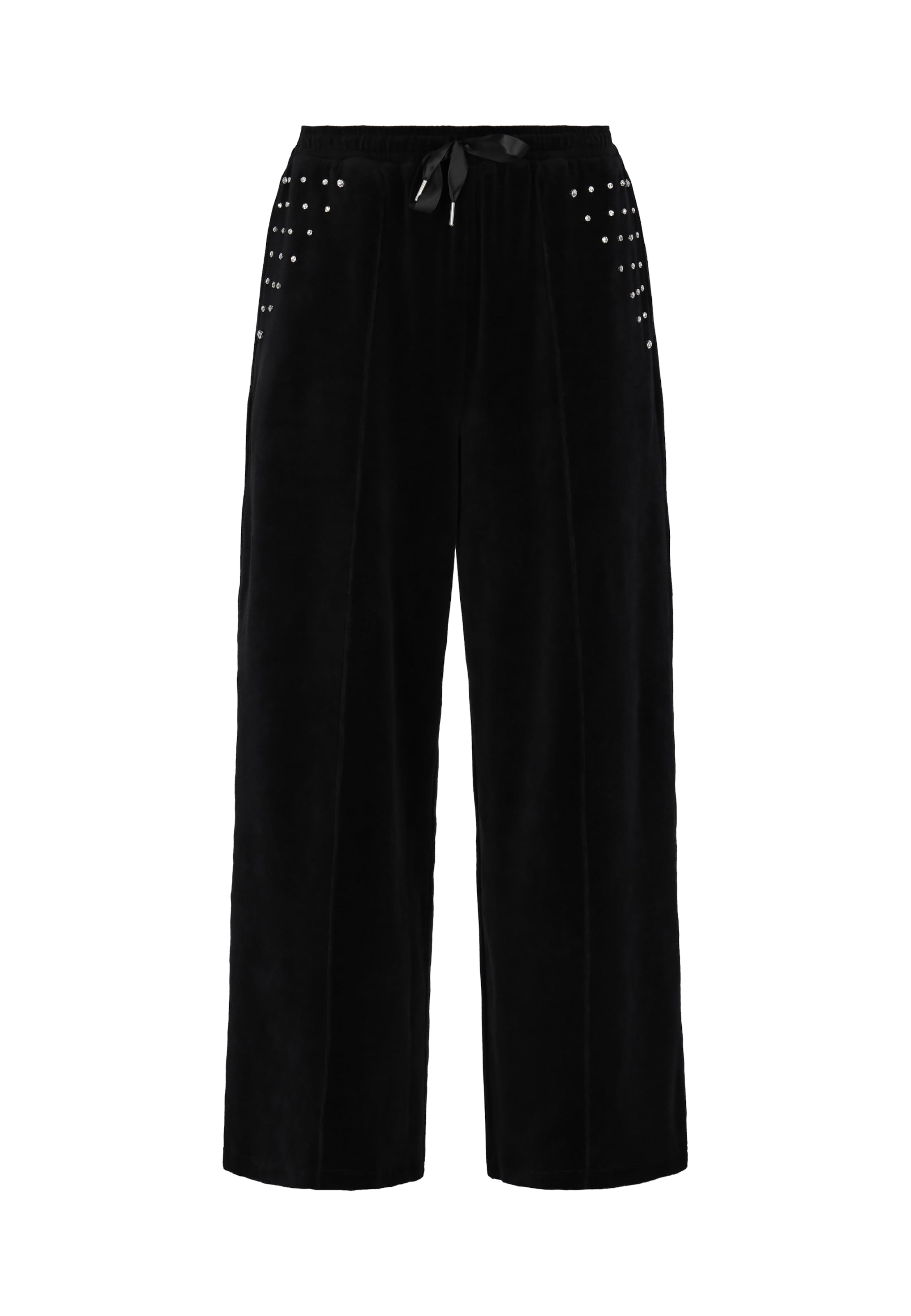 faina Wide leg Byxa 'Fashion Look' i svart: framsida