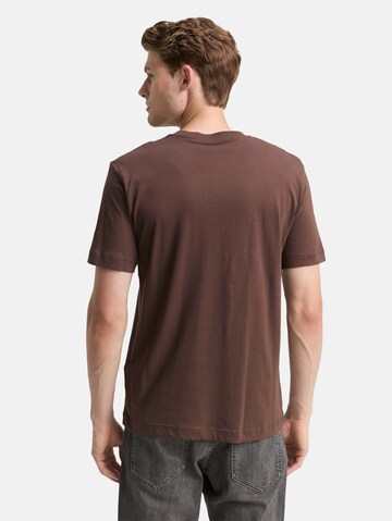 TOM TAILOR Shirt in Braun