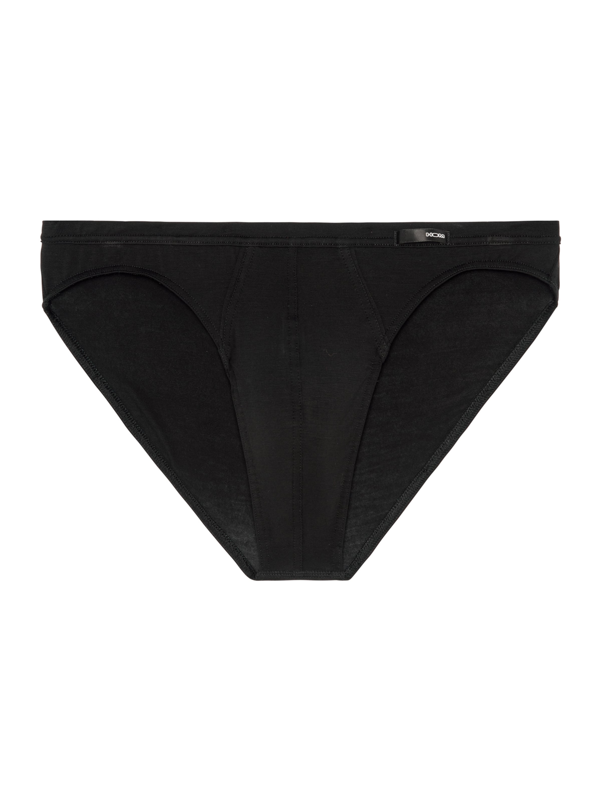 HOM Slip ' T-Soft ' in Zwart: voorkant
