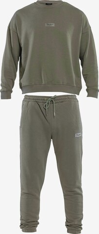 Tom Barron Tracksuit in Green: front