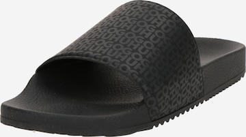 HUGONatikače s potpeticom 'Timein' - crna boja: prednji dio