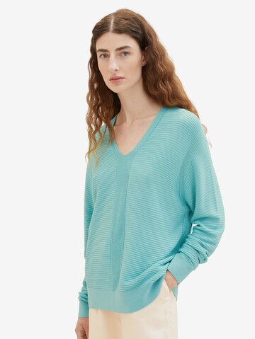 TOM TAILOR Pullover in Blau