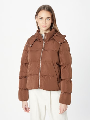 Tally Weijl Between-Season Jacket in Brown: front