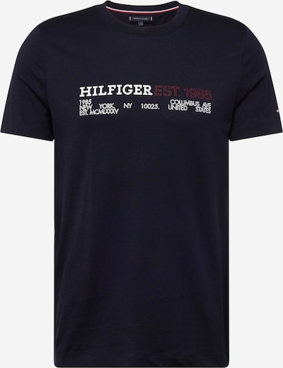 éjkék / piros / fehér TOMMY HILFIGER Póló, Termék nézet