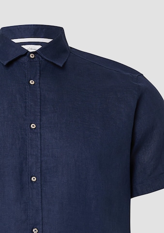 s.Oliver Regular fit Overhemd in Blauw
