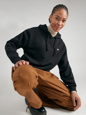 VANS Sweatshirt 'SALTON' in Black: front