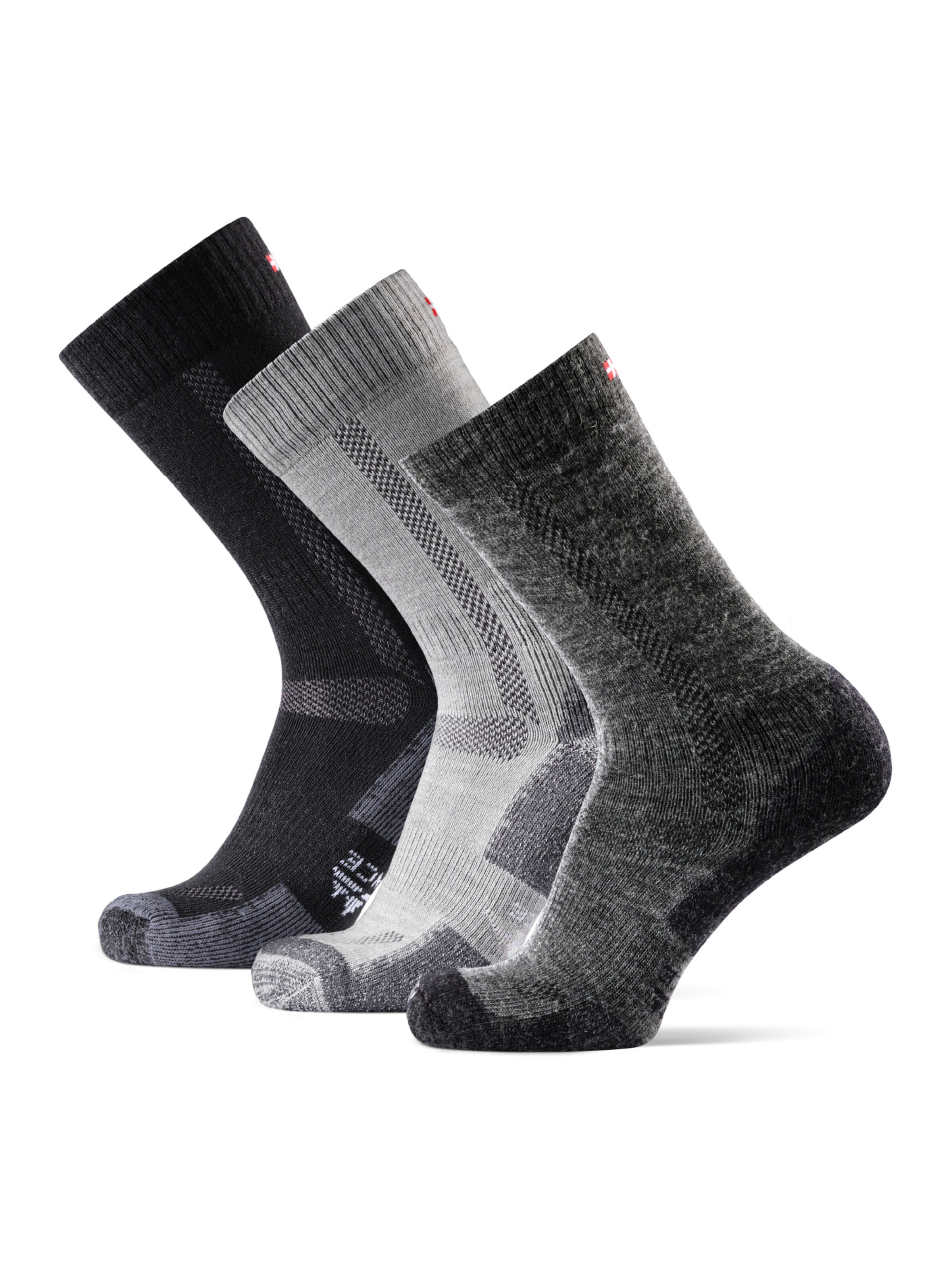 DANISH ENDURANCE Sports socks 'Hiking Classic ' in Grey