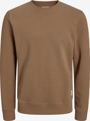 Jack & Jones Plus - Sweatshirt em castanho: frente