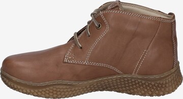 JOSEF SEIBEL Lace-Up Ankle Boots 'Amelie 06' in Brown