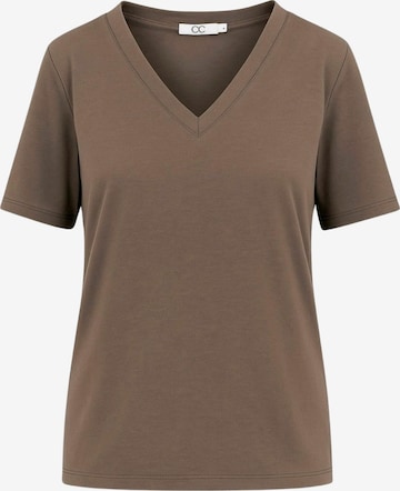 Coster Copenhagen - Top ' CC ' en marrón: frente